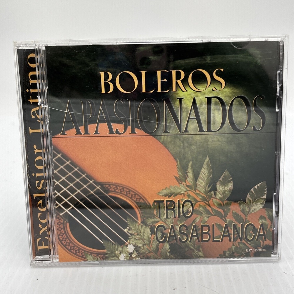 Trio Casablanca Boleros Apasionados CD Excelsior Latino 1997 Latin Music